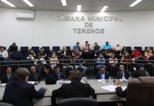 Projetos, indicações e moção de repúdio marcam Sessão Ordinária da Câmara de Terenos