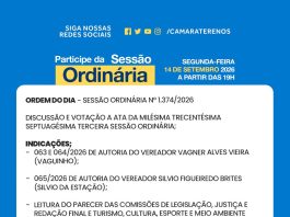 Participe da Sessão Ordinária do dia 14/09/2026